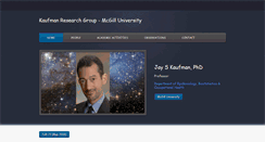 Desktop Screenshot of jayskaufman.com